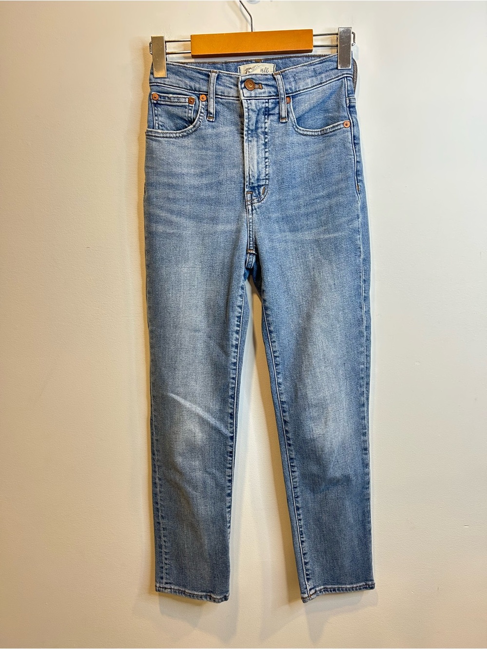 Madewell The Perfect Vintage Jeans High Rise Blue